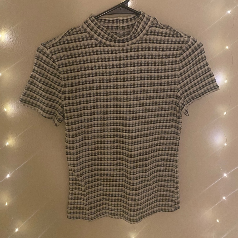 Plaid top